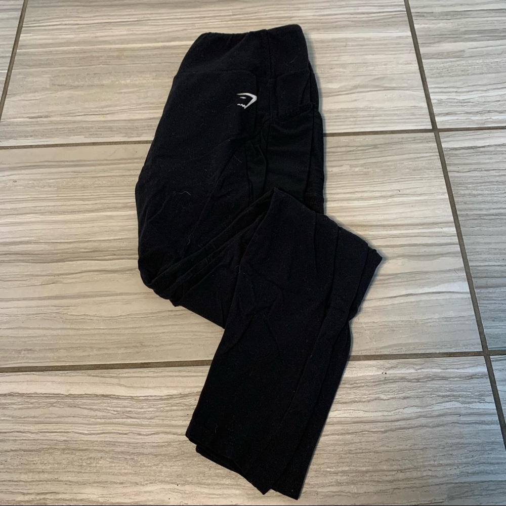 Gymshark Sleek Aspire Legging - Black with Mesh Paneling